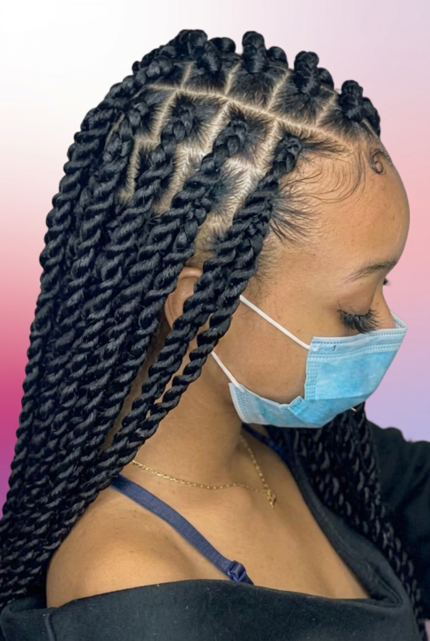 Medium Senegalese Twists